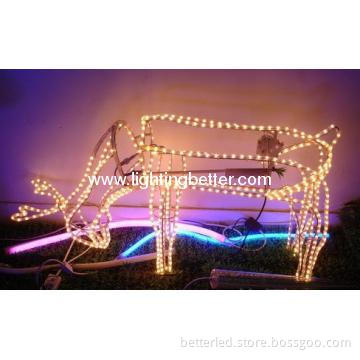 Cute Christmas light PU glue Waterproof SMD5050 Led strip,hot sells